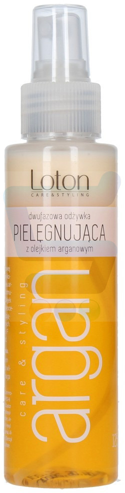 Loton Pielęgnująca dwufazowa odżywka do włosów Z Olejkiem Arganowym 125 ml