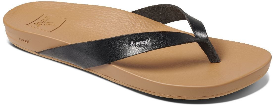 Reef japonki damskie CUSHION BOUNCE COURT Black/Natural