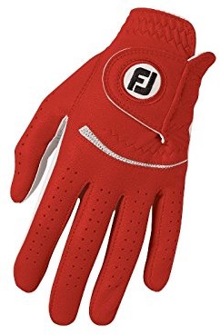 Footjoy Spectrum damski rękawica do golfa LH dla osób praworęcznych czerwony, czerwony, m 65744M