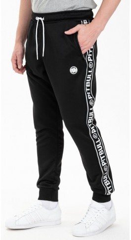 Pit Bull sklep SPODNIE DRESOWE PIT BULL OLDSCHOOL TAPE LOGO CZARNE