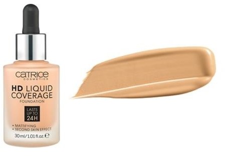 Catrice HD Liquid Coverage Foundation 24H matujący podkład do twarzy 030 Sand Beige 30ml 45423-uniw