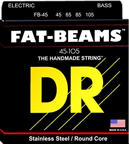 DR Strings Fat-BEAMS 45  105 zestaw strun Bass akcesoria gitarowe FAT-BEAMS 45-105