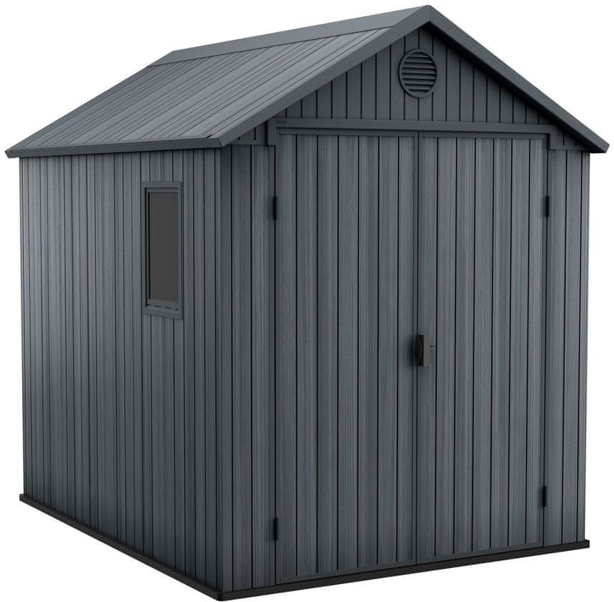 Keter DARWIN 6 x 8 domek ogrodowy szary