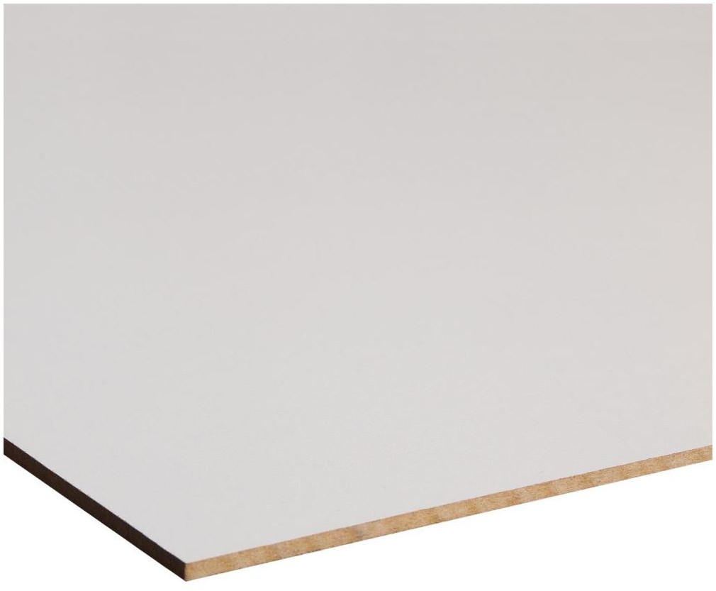 Biuro Styl Płyta HDF Biała 60 x 30 cm
