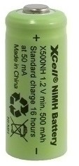Xcell 500NH-B 500mAh  N  NiMH 50NH