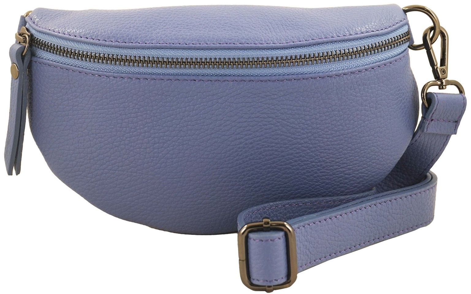 Barberini's Saszetki / nerki skórzane młodzieżowe - Fioletowa 880-40