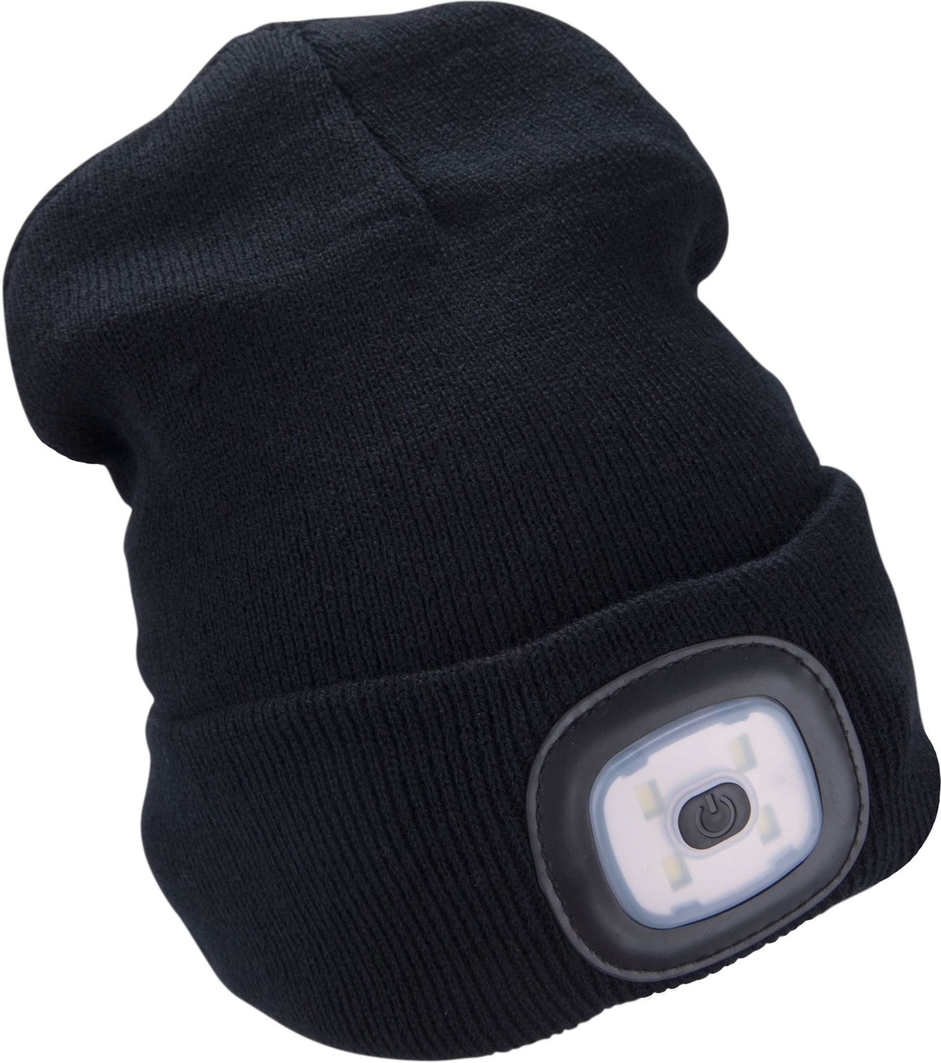 EXTOL EXTOL LIGHT Czapka z latarką czołową 45lm,ładowalna,USB,czarna,rozmiar uniwersalny 43199