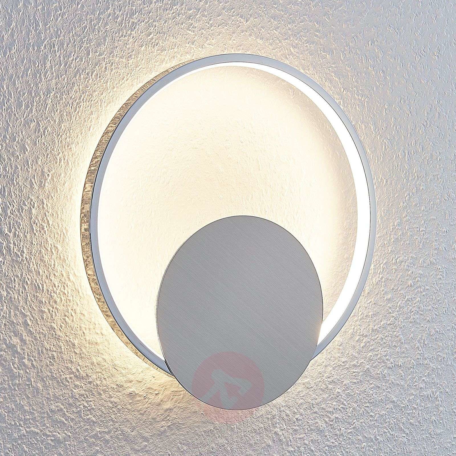 LINDBY Kinkiet LED Anays, okrągły, 32 cm