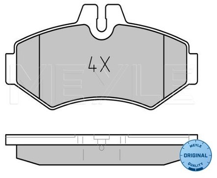 Wulf Gaertner Autoparts Zestaw klocków hamulcowych, hamulce tarczowe Wulf Gaertner Autoparts 025 230 2118