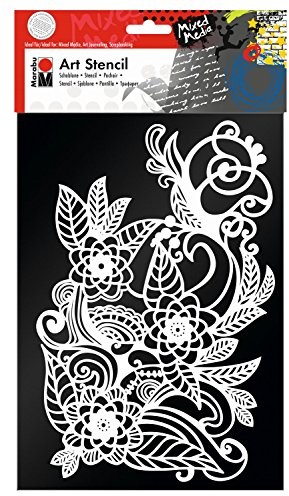 Marabu 028500006  Rodzaj STENCIL DIN A4 zentangle 028500006
