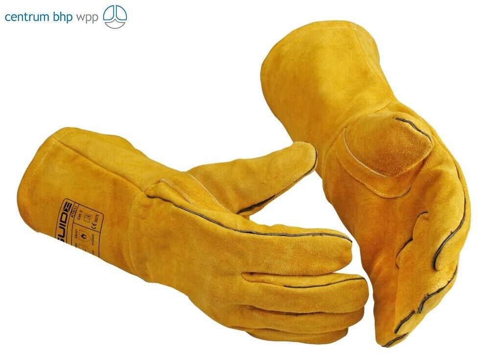 GUIDE Gloves RĘKAWICE SPAWALNICZE 280; EN388:2016 4143X, EN407:2004 413X4X; EN12477 Type A