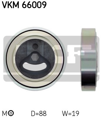 SKF Rolka napinacza, pasek klinowy wielorowkowy VKM 66009