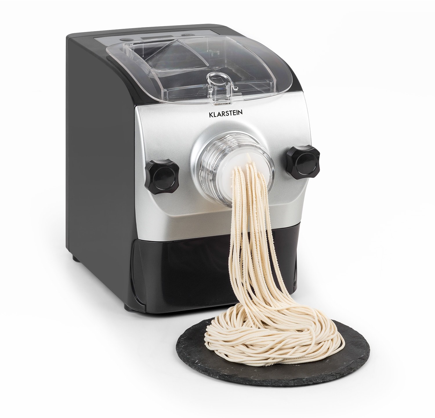 Klarstein Klarstein Pastamania, maszynka do wyrobu makaronu, 260 W, 7 końcówek, 500 g, 60 dB, LED KG17-Pastamania