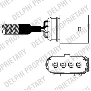 DELPHI Sonda lambda ES10981-12B1