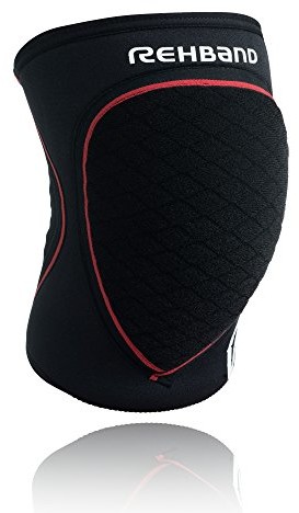 Rehband Rx Speed Protection Line ochraniacz na kolano, czarny, L 405436-L_Schwarz/Rot_L