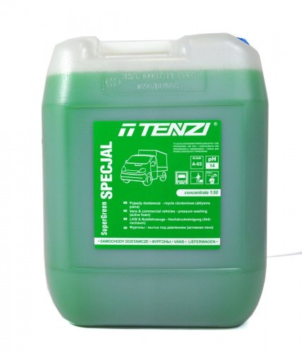 TENZI Środek do mycia silników i karoserii pojazdów dostawczych 20l Super Green Specjal A-03 A-03/020