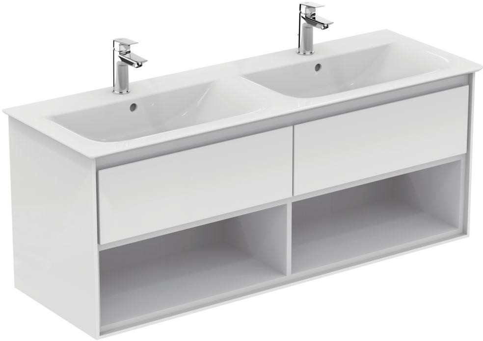 Ideal Standard Connect Air Szafka pod umywalkę 120x51,7x44 cm biała/biała mat E0829B2