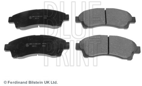 BLUE PRINT Zestaw klocków hamulcowych, hamulce tarczowe ADM54275