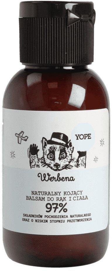 YOPE Mini Naturalny Balsam do Rąk i Ciała Werbena, 40ml