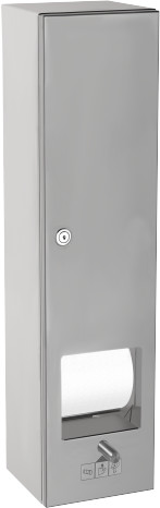 FRANKE Pojemnik na papier toaletowy z rolkami zapasowymi Rodan RODX674B