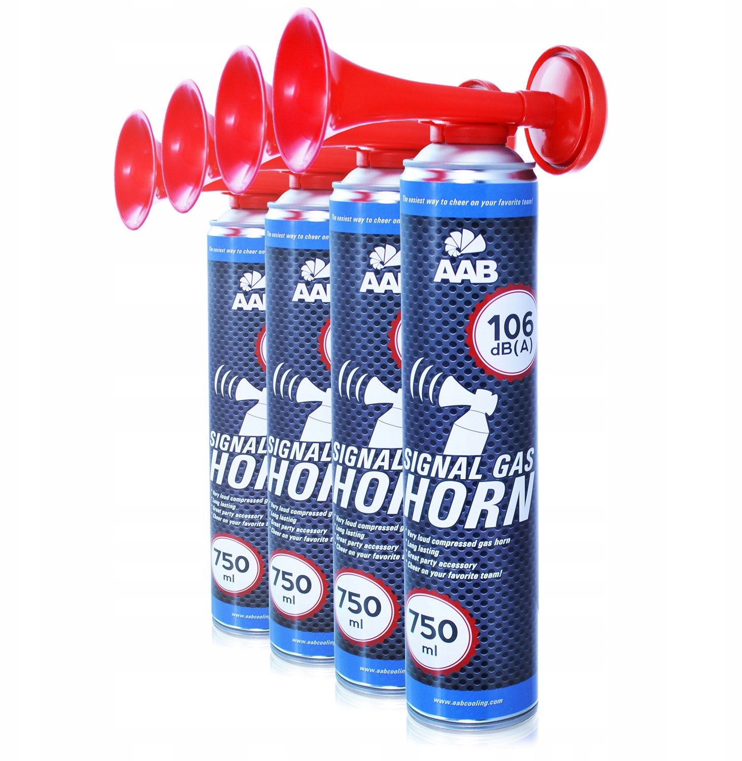 Aab Głośna-trąbka Na Powietrze Fanfara 750-ml x 4