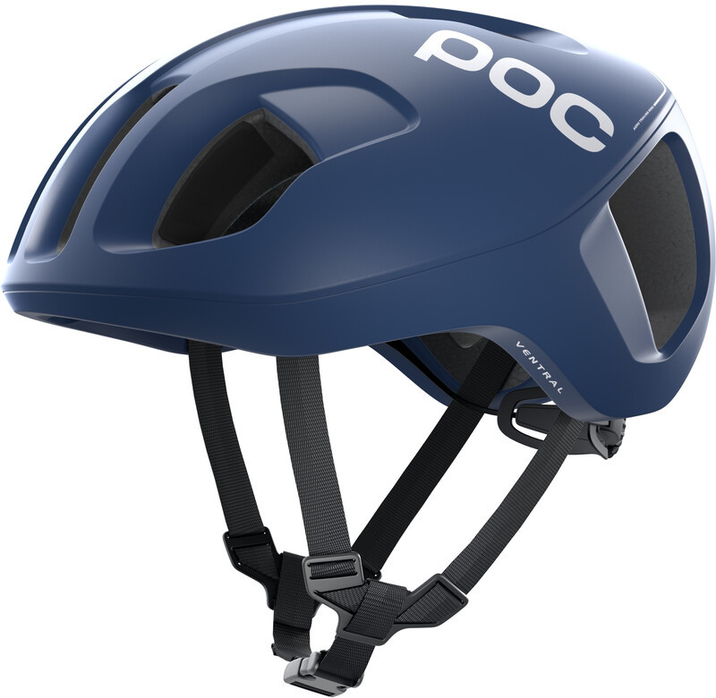 POC Ventral Spin Kask rowerowy, lead blue matt L | 56-62cm 2021 Kaski triathlonowe PC106361589LRG1