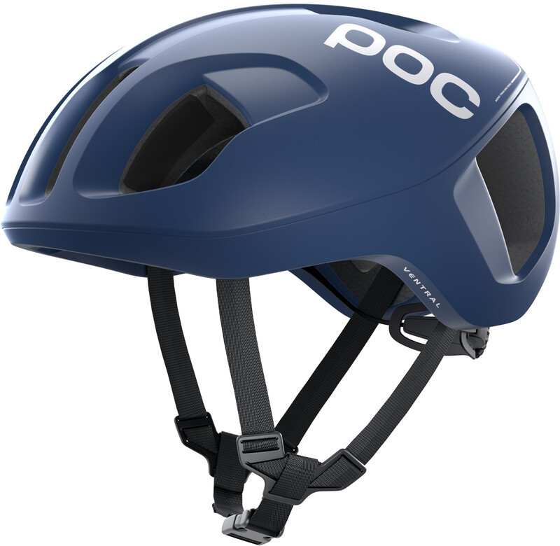 POC Ventral Spin Kask rowerowy, lead blue matt S | 50-56cm 2021 Kaski triathlonowe PC106361589SML1