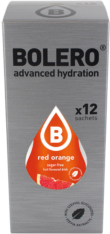 Bolero Bolero Red Orange ze stewią 9g BOX 12szt.