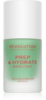Makeup Revolution Prep & Hydrate wygładzający lakier bazowy do paznokci 10ml