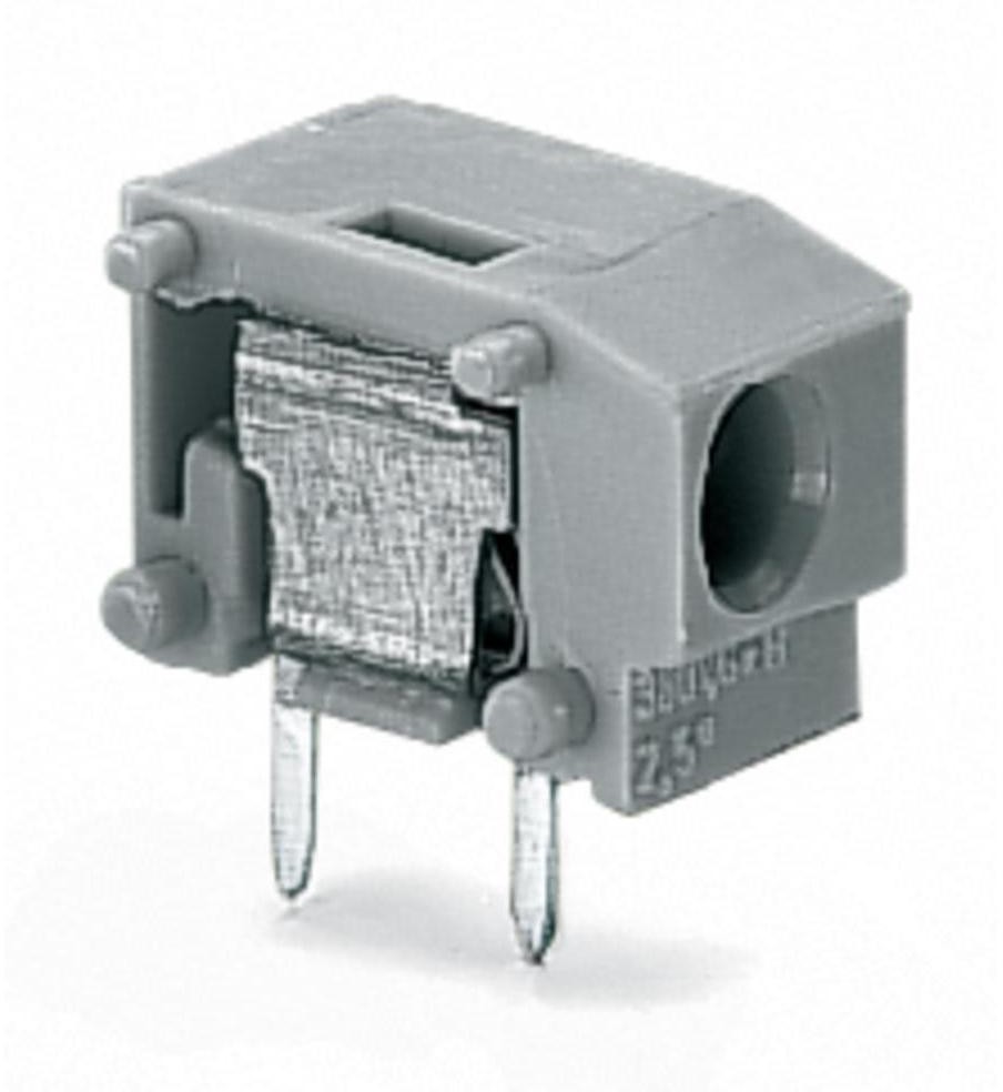 Wago Zacisk sprężynowy 1.50 mm Ilość PIN 1 235-501 Kolor szary 600 szt 235-501