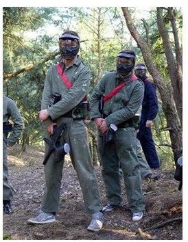 Gra w paintball  Kraków P0009655