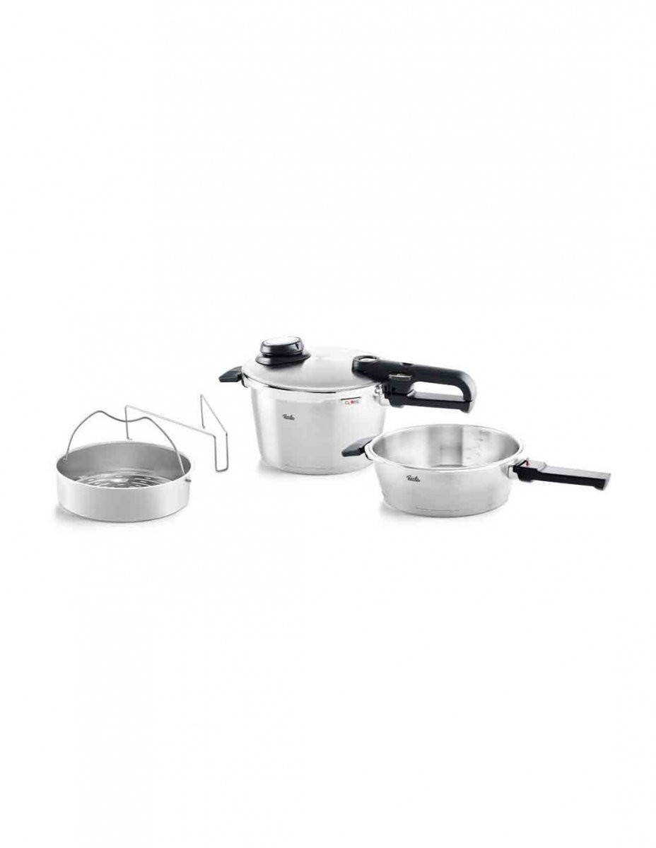 Fissler zestaw szybkowarów 2,5l+4,5l Vitavit Premium S4 622-412-11-070/0