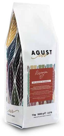 Agust kawa ziarnista Evo RISERVA 87% arabica 1000g 11.31. AGER87%-1