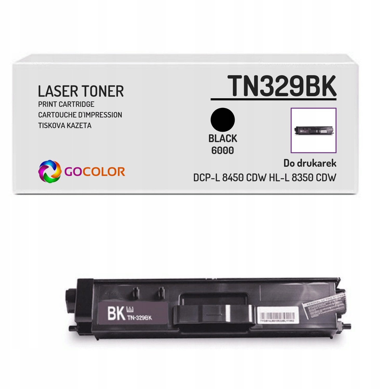 Toner do drukarki Brother TN-329BK Hl-l 8350 Cdw