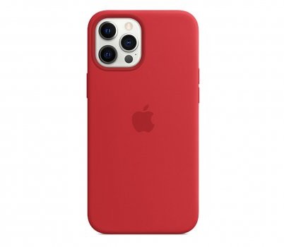 APPLE Etui Silicone Case do iPhone 12 Pro Max Czerwony |MHLF3ZM/A