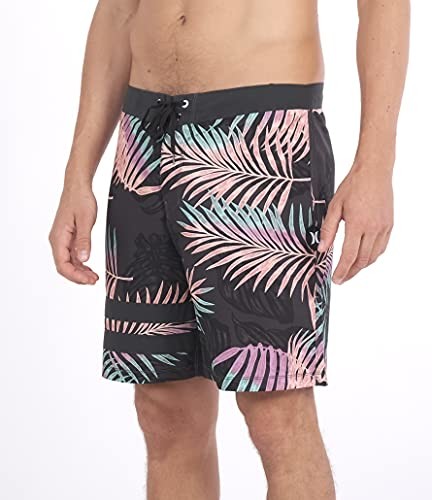 Hurley Hurley Męskie szorty M Block Party 2.0 Icon 45 cm Board Dk Smoke Grey 42 MBS0010450