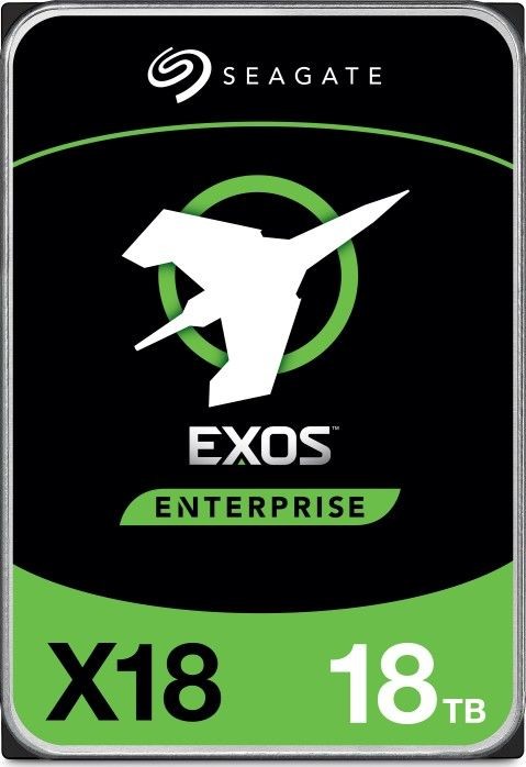 Seagate EXOS X18 SAS 18TB Helium 7200rpm 256MB cache 512e/4kn Fast Format BLK