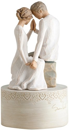 Willow Tree NAS otaczają muzyczna apostolska, tworzywo sztuczne, beżowy, 19,5 x 10 x 19,5 cm 27465
