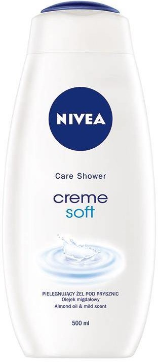Nivea Creme Soft Care Shower pielęgnujący żel pod prysznic 500ml 93952-uniw