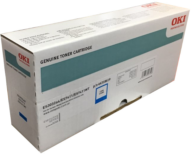 Oki Oki toner Cyan 44318619 44318619
