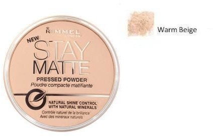 Rimmel Stay Matte Long Lasting Pressed Powder puder prasowany 6 Warm Beige 14g 31111-uniw