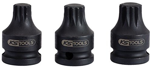 KS Tools Siła  5151175 bitowy klucz nasadowy XZN, krótkie, 1/2