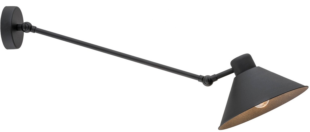 Argon Kinkiet 1x15W LED E27 ALTEA 4072 czarny 4072