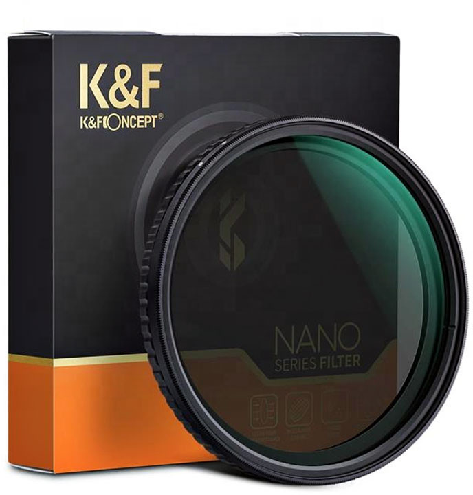 KF Concept Filtr szary regulowany K&F Concept Nano X (ND2-ND32) 72mm KF01.1133