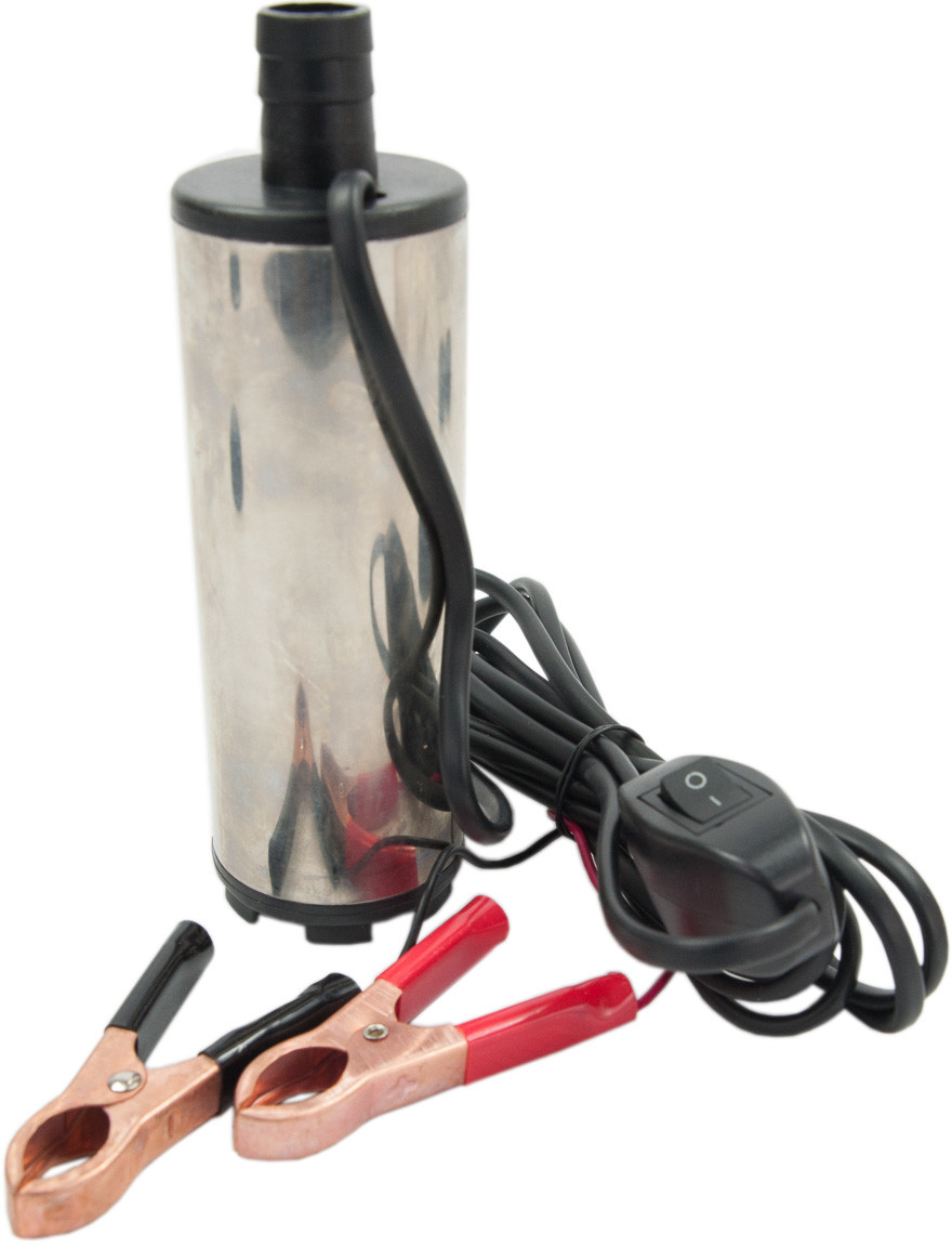 Geko Pompka do spuszczania paliwa ropy oleju 12V/24V 50mm G00941