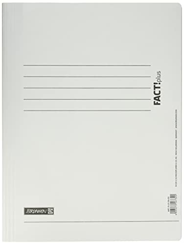 Brunnen Brunnen 102010600 skoroszyt FACT!plus A4, z kartonu, kolor biały 102010600
