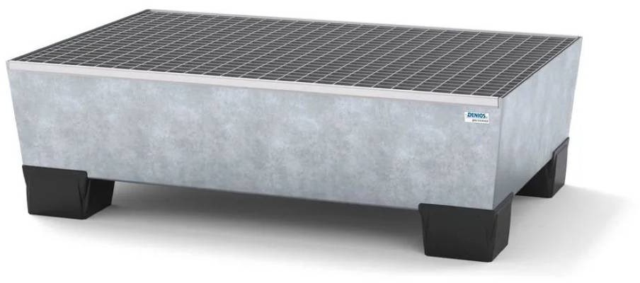 722 DENTA Wanna wychwytowa ze stali na 2 beczki cynkowana z prześwitem i kratą 1236 x 815 x 355 72279355 79355-uniw