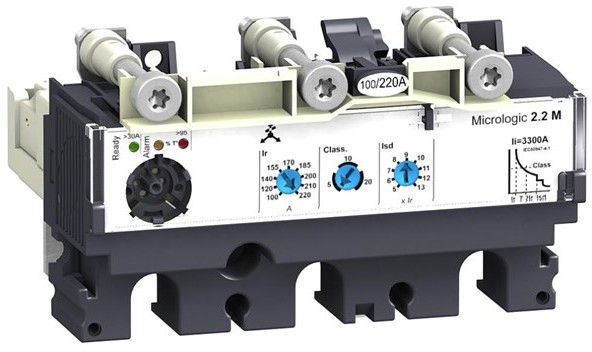 SCHNEIDER 3p3t micrologic 2.2 m 100a trip unit LV429170