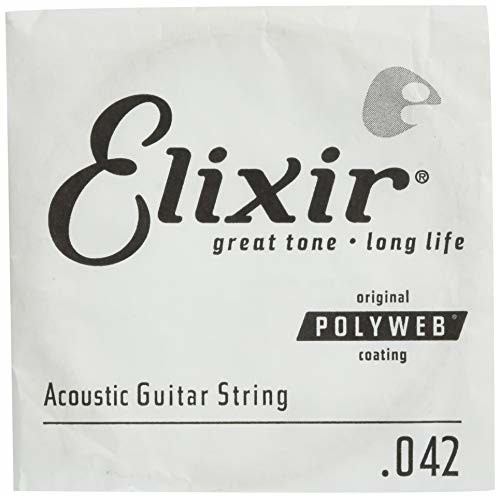 Elixir Struna do gitary 0.042 (80/20 brąz, powłoka Polyweb) E13142