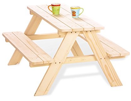Pinolino , stół i ławka dla dzieci, drewno, naturalny 201016